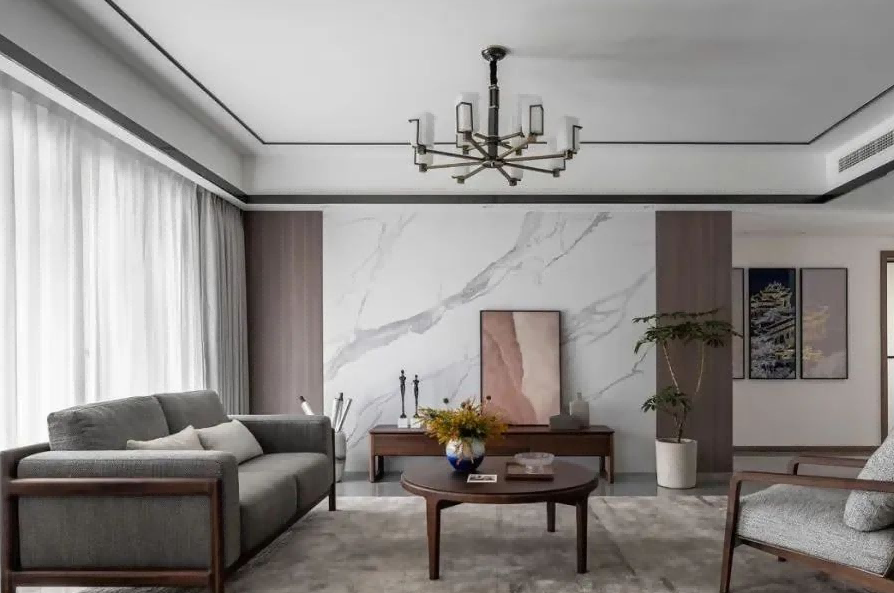 120㎡新中式风格 清简素雅又不失温馨的家