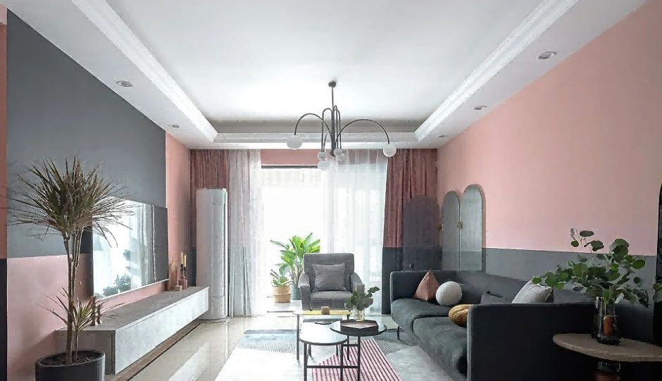 90㎡欧式风格一个意境小空间！